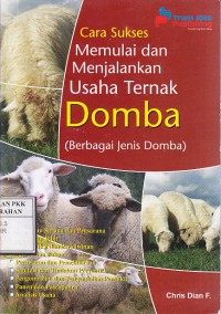 Cara Sukses Memulai dan Menjalankan Usaha Ternak Domba