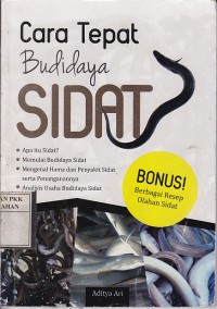 Cara tepat Budidaya Sidat